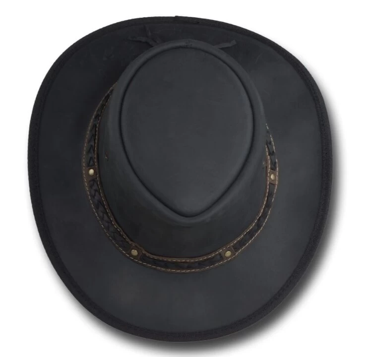 Barmah Bronco Coopers Crossing Leather Black 4 Barmah Bronco Coopers Crossing Leather Black - Afbeelding 2