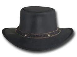 Barmah Bronco Coopers Crossing Leather Black 9 Barmah Bronco Coopers Crossing Leather Black -Hoeden Winkel 1909268238