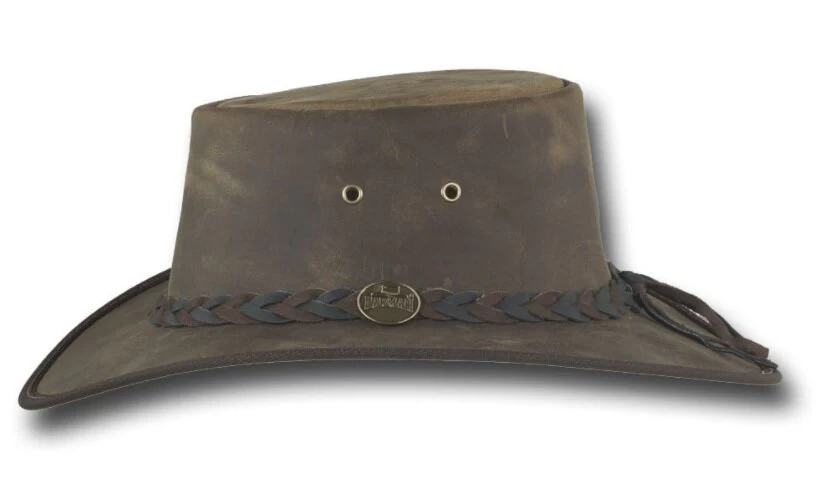 Barmah Bronco 2tone Band Leather Brown 5 Barmah Bronco 2tone Band Leather Brown - Afbeelding 3