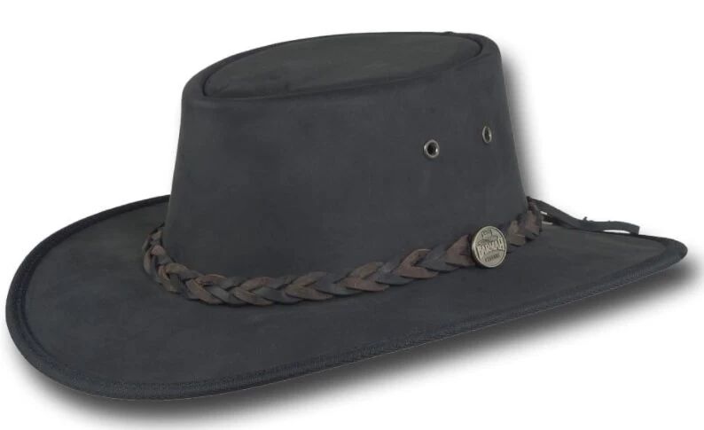 Barmah Bronco 2tone Band Leather Black 3 Barmah Bronco 2tone Band Leather Black