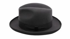 Baldini Homburg Haarvilt Antraciet