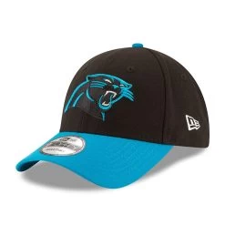 New Era 9forty Baseball Cap Nfl Carolina Panthers Black Petrol