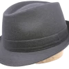 Jos Van Dijck Trilby WolMix Zwart 2 Jos Van Dijck Trilby WolMix Zwart -Hoeden Winkel 1913890821