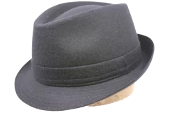 Jos Van Dijck Trilby WolMix Zwart