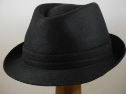 Jos Van Dijck Trilby WolMix Zwart -Hoeden Winkel 1913890833