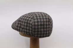 Portaluri Ivy Pet Six Panel Wol Blok Antraciet En Taupe -Hoeden Winkel 1914669219