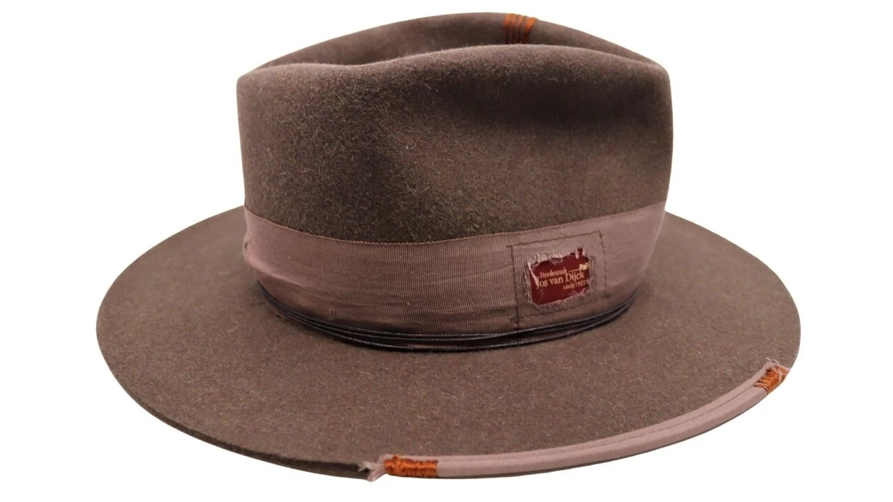 Jos Van Dijck By Silvester Maria Bespoke Fedora Haarvilt Robusta Brown 6 Jos Van Dijck By Silvester Maria Bespoke Fedora Haarvilt Robusta Brown - Afbeelding 4