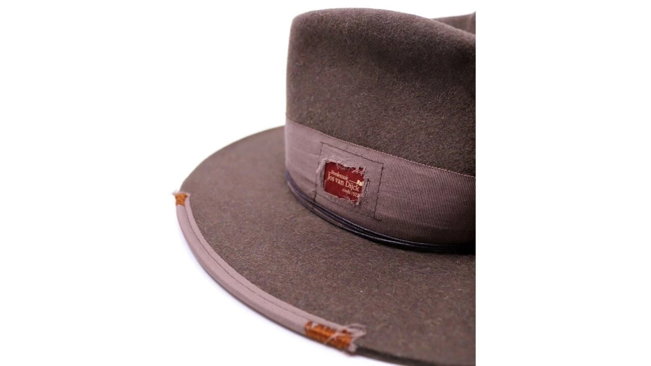 Jos Van Dijck By Silvester Maria Bespoke Fedora Haarvilt Robusta Brown 8 Jos Van Dijck By Silvester Maria Bespoke Fedora Haarvilt Robusta Brown - Afbeelding 6