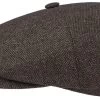 Stetson Hatteras Ballonpet Wolmix Tweed Look Bruin -Hoeden Winkel 1916928000