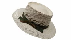 Signes Gambler Bespoke Plana Panama Sol Naturel En Groen -Hoeden Winkel 1917705897