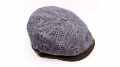 Portaluri Ballonpet Donegal Tweed Cntr Wol Spikkel Blauw En Bruin -Hoeden Winkel 1917916611