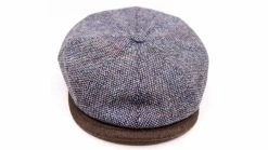 Portaluri Ballonpet Donegal Tweed Cntr Wol Spikkel Blauw En Bruin -Hoeden Winkel 1917916614