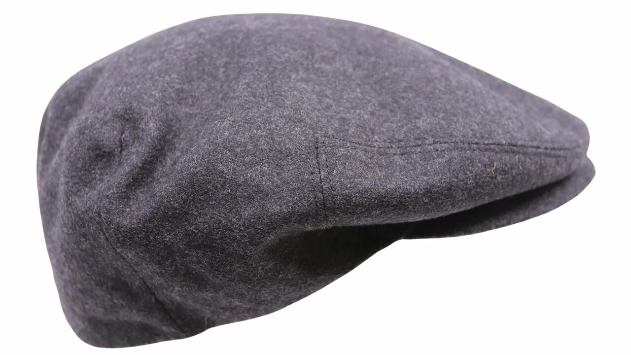 Jos Van Dijck Klassieke Engelse Pet Wol Antraciet 3 Jos Van Dijck Klassieke Engelse Pet Wol Antraciet