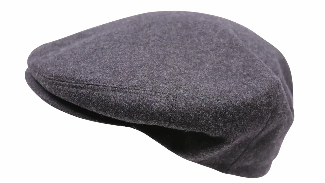 Jos Van Dijck Klassieke Engelse Pet Wol Antraciet 5 Jos Van Dijck Klassieke Engelse Pet Wol Antraciet - Afbeelding 3