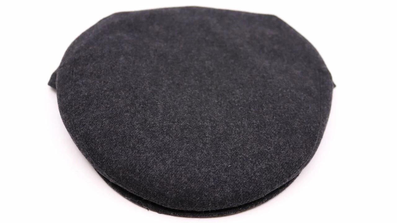 Jos Van Dijck Klassieke Engelse Pet Wol Antraciet 6 Jos Van Dijck Klassieke Engelse Pet Wol Antraciet - Afbeelding 4