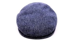 Borsalino Engelse Pet Crossover Fleece Wol Visgraat Blauw Spikkel 9 Borsalino Engelse Pet Crossover Fleece Wol Visgraat Blauw Spikkel -Hoeden Winkel 1920156663