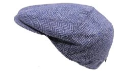 Borsalino Engelse Pet Crossover Fleece Wol Visgraat Blauw Spikkel 11 Borsalino Engelse Pet Crossover Fleece Wol Visgraat Blauw Spikkel -Hoeden Winkel 1920156669