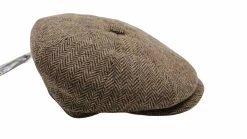 City Sport Ballonpet 121 Donegal Tweed Visgraat Brons Spikkel -Hoeden Winkel 1920696846