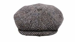 City Sport Ballonpet 121 Donegal Tweed Grof Visgraat Grijs Spikkel 8 City Sport Ballonpet 121 Donegal Tweed Grof Visgraat Grijs Spikkel -Hoeden Winkel 1920697350