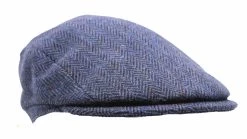 City Sport Ivy Pet 92 Donegal Tweed Visgraat Donkerblauw Spikkel -Hoeden Winkel 1920697539
