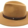 Panizza Fedora Aquila Haarvilt Camel 1 Panizza Fedora Aquila Haarvilt Camel -Hoeden Winkel 1921821405