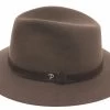 Panizza Fedora Potenza Haarvilt Taupe -Hoeden Winkel 1923030216