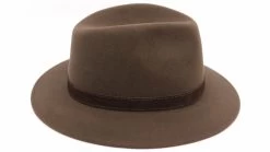 Panizza Fedora Potenza Haarvilt Taupe -Hoeden Winkel 1923030222
