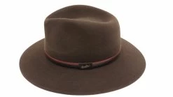 Borsalino Country Tricolor Band Brown
