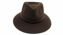 Borsalino Country Tricolor Band Brown -Hoeden Winkel 1923039279