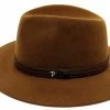 Panizza Fedora Aquila Haarvilt Tobacco