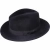 Bailey Fedora Criss Wolvilt Velour Touch Navy -Hoeden Winkel 1923112899