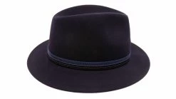 Panizza Fedora Potenza 30x Haarvilt Navy -Hoeden Winkel 1923599871