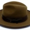 Panizza Fedora Napoli Brede Rand 30x Haarvilt Tobacco -Hoeden Winkel 1923680943