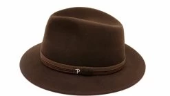 Panizza Fedora Potenza 30x Haarvilt Bruin