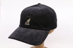 Kangol Baseball Cap Cord Black -Hoeden Winkel 1926307665