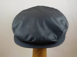 Wigens Vintage Flat Cap Wax Cotton Navy -Hoeden Winkel 1926471885
