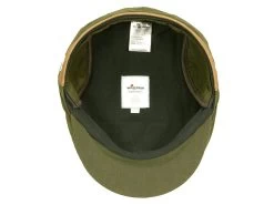 Wigens Vintage Flat Cap Wax Cotton Olive 9 Wigens Vintage Flat Cap Wax Cotton Olive -Hoeden Winkel 1926472641
