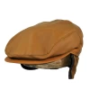 Wigens Vintage Flat Cap Wax Cotton Cognac 2 Wigens Vintage Flat Cap Wax Cotton Cognac -Hoeden Winkel 1926475929