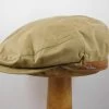 Wigens Vintage Flat Cap Wax Cotton Beige -Hoeden Winkel 1926495069