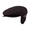 Wigens Vintage Flat Cap Wax Cotton Brown -Hoeden Winkel 1926496701