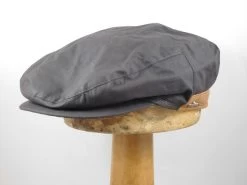 Wigens Vintage Flat Cap Wax Cotton Brown -Hoeden Winkel 1926496704