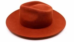 Panizza Fedora Basic Trapani Wolvilt Roest -Hoeden Winkel 1927626018