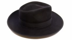 Panizza Fedora Trapani 30x Haarvilt Zwart 7 Panizza Fedora Trapani 30x Haarvilt Zwart -Hoeden Winkel 1927633263