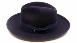Panizza Fedora Napoli Brede Rand 30x Haarvilt Navy