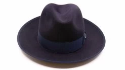Panizza Fedora Napoli Brede Rand 30x Haarvilt Navy -Hoeden Winkel 1927755744