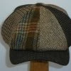 Wigens Retro Newsboy Classic Cap Wool Patchwork 2 Wigens Retro Newsboy Classic Cap Wool Patchwork -Hoeden Winkel 1928145831