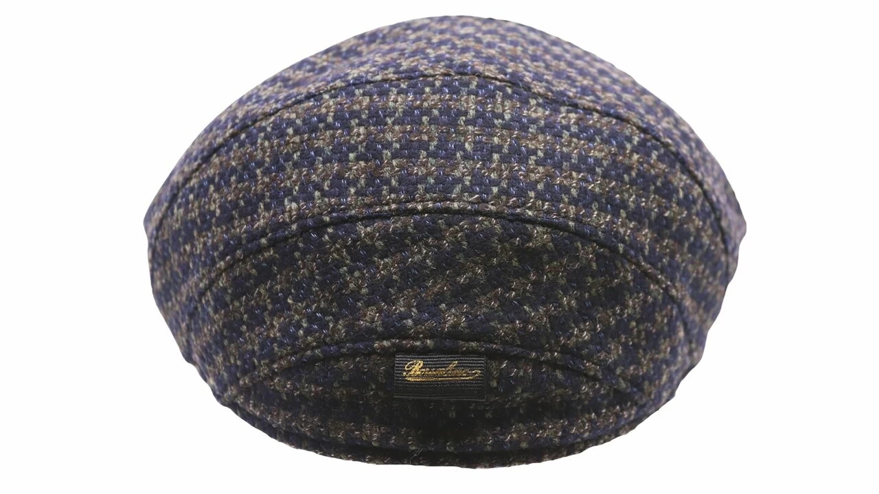 Borsalino Engelse Pet Crossover Nieuwe Wol Pdp Donkerblauw Olijf 6 Borsalino Engelse Pet Crossover Nieuwe Wol Pdp Donkerblauw Olijf - Afbeelding 4