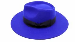 Bronte Fedora Bowie Wolvilt Royal Blue