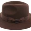 Panizza Fedora Gubbio 01 Premium Haarvilt Bruin 2 Panizza Fedora Gubbio 01 Premium Haarvilt Bruin -Hoeden Winkel 1934285250