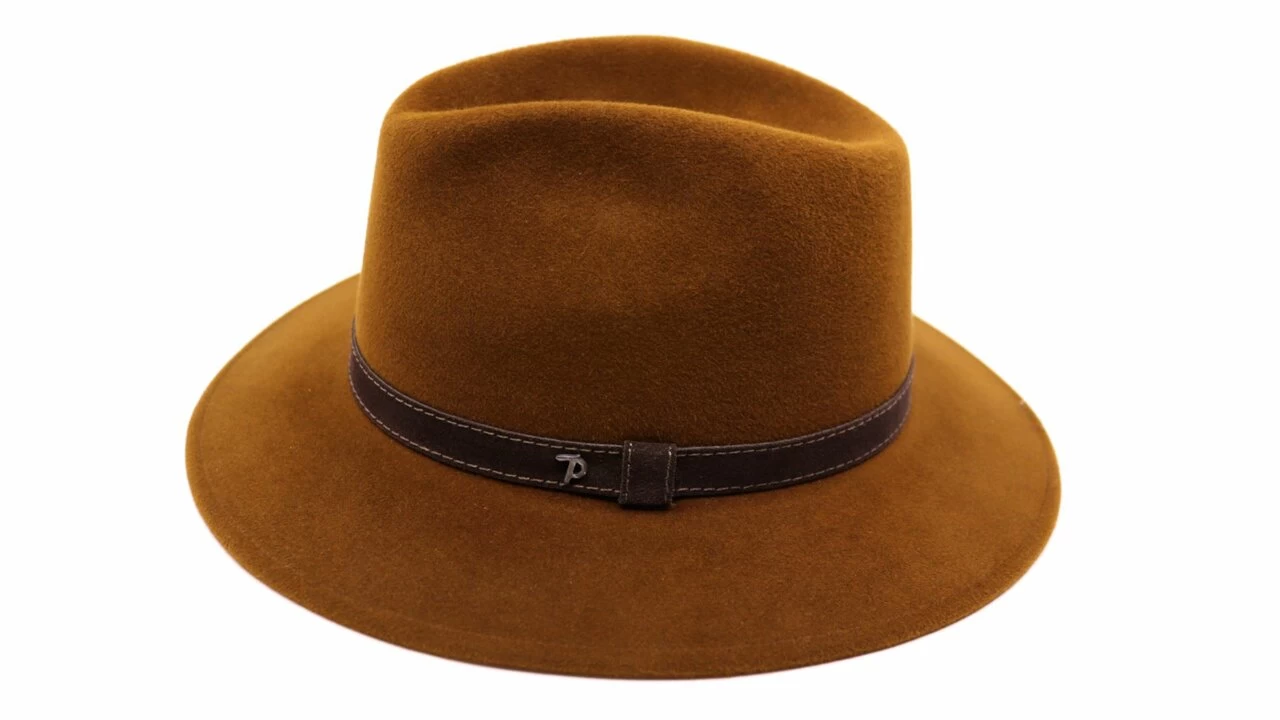 Panizza Fedora Parma 00 Premium Haarvilt Cognac 3 Panizza Fedora Parma 00 Premium Haarvilt Cognac